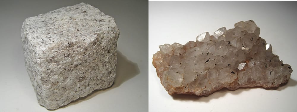 Granito vs cuarzo
