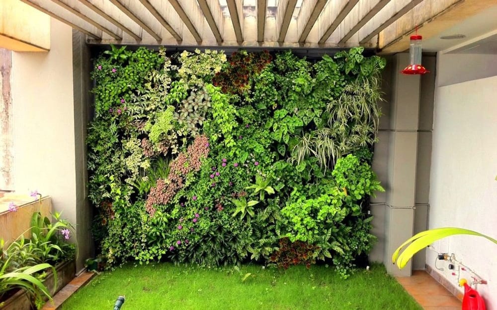 Jardín vertical artificial