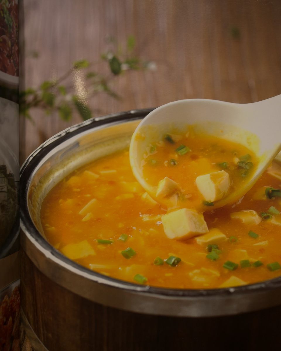 Sopa japonesa de calabaza y tofu: una receta reconfortante y saludable