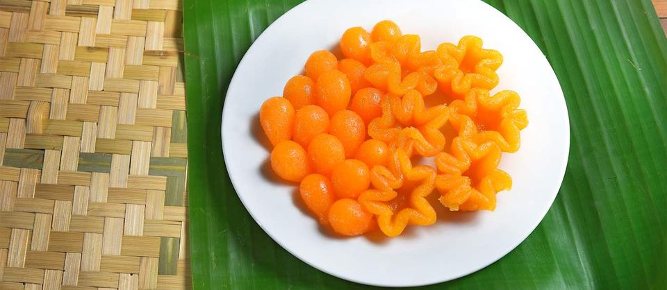 Postre tailandés Thong yip