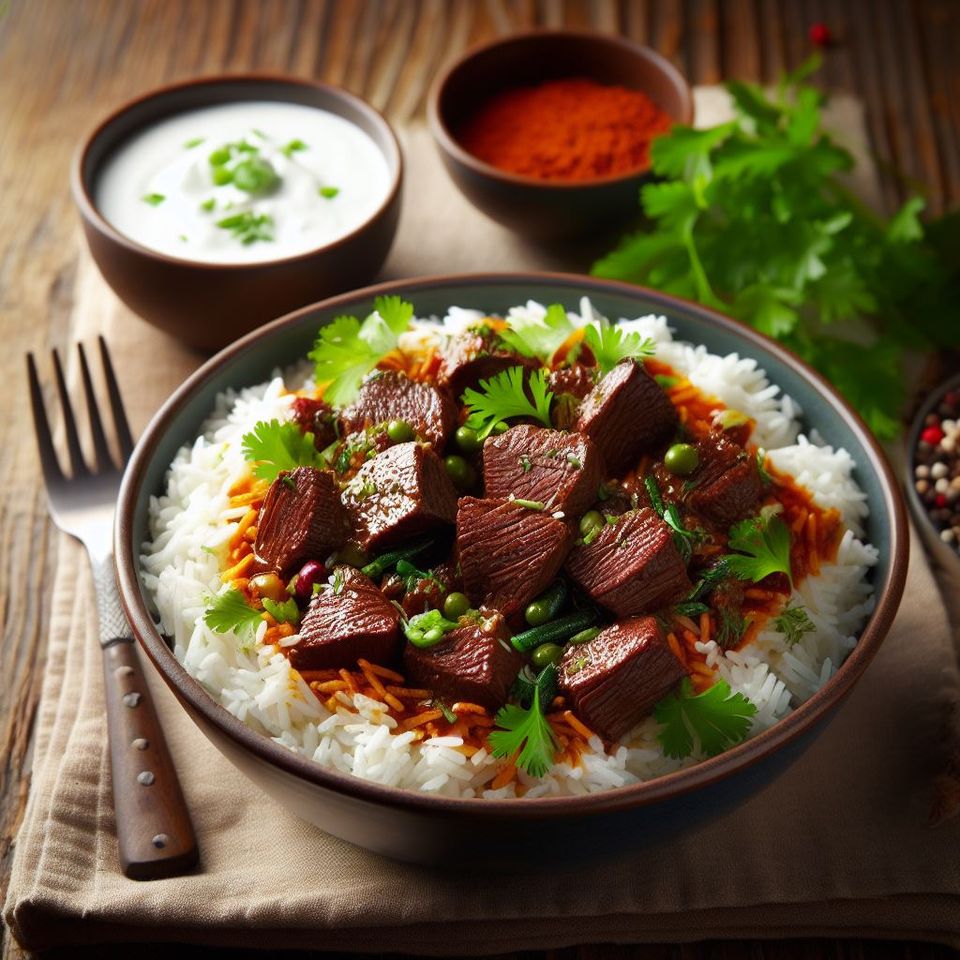 Venison madras, un delicioso curry de ciervo al estilo indio