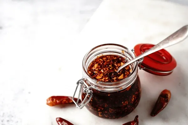 Aceite de chili estilo Chino casero